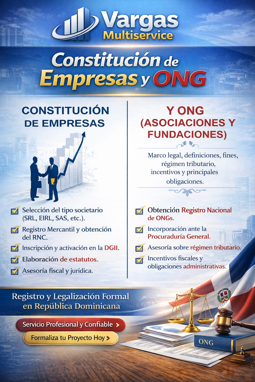 Constitución de Empresas y ONG